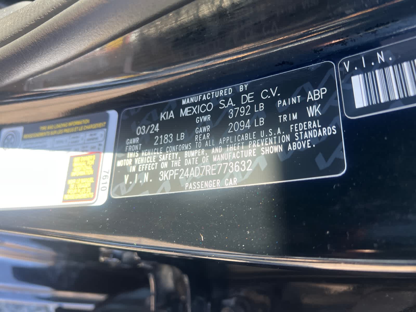 2024 Kia Forte LXS IVT