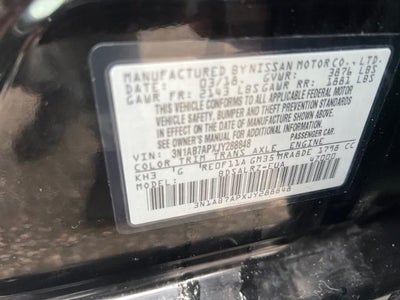 2018 Nissan Sentra SR CVT