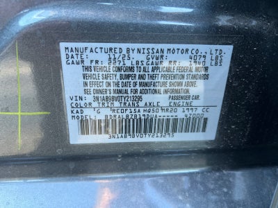 2026 Nissan Sentra S