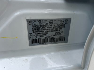 2026 Nissan Sentra S
