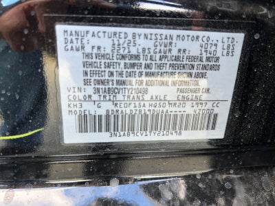 2026 Nissan Sentra SV