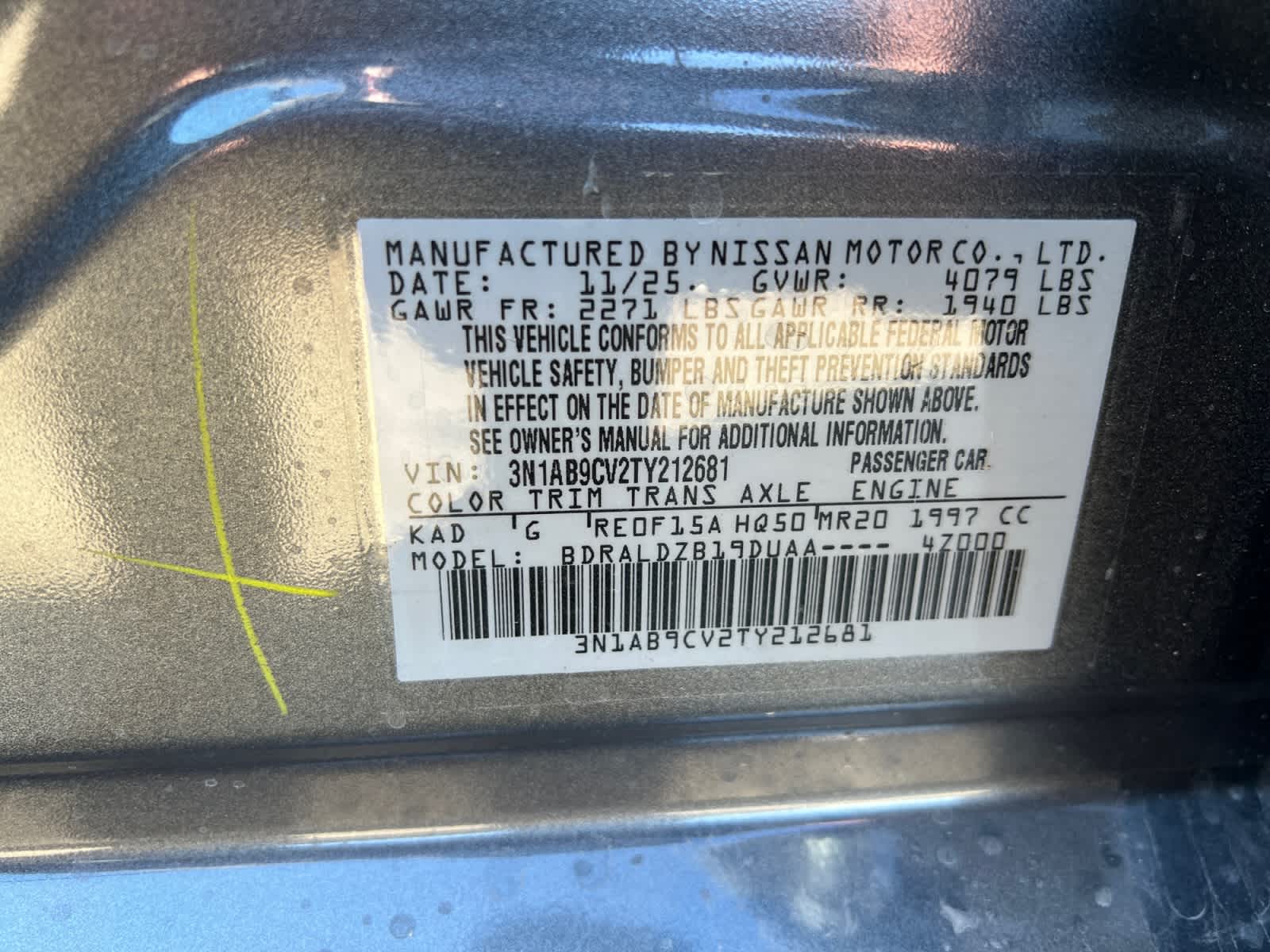 2026 Nissan Sentra SV