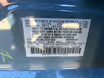 2026 Nissan Sentra SV