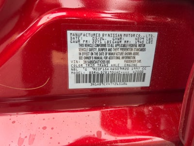 2026 Nissan Sentra SV