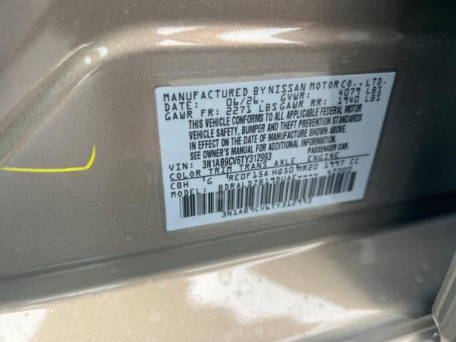 2026 Nissan Sentra SV Sedan