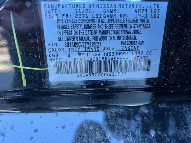 2026 Nissan Sentra SV