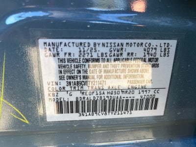 2026 Nissan Sentra SV