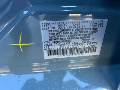 2026 Nissan Sentra SV