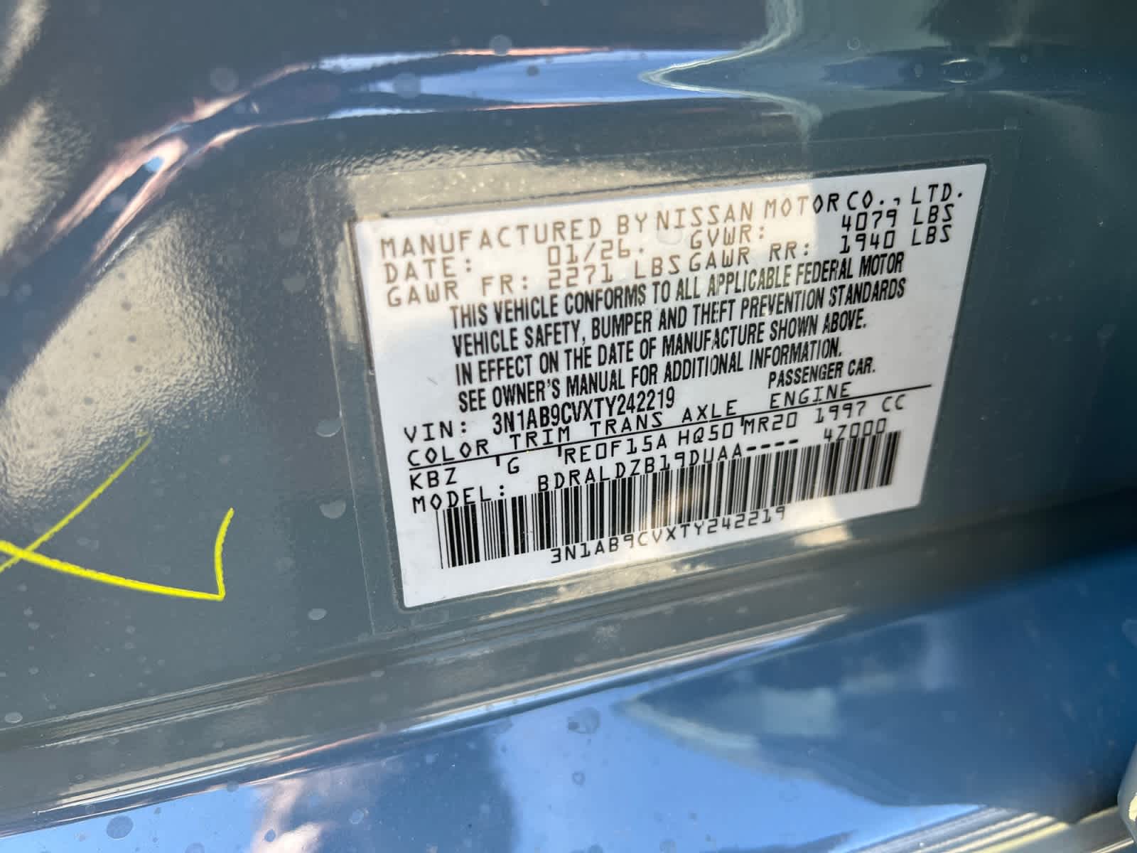 2026 Nissan Sentra SV