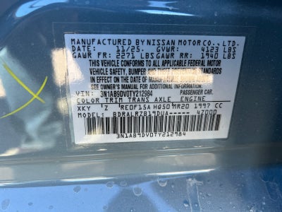 2026 Nissan Sentra SR