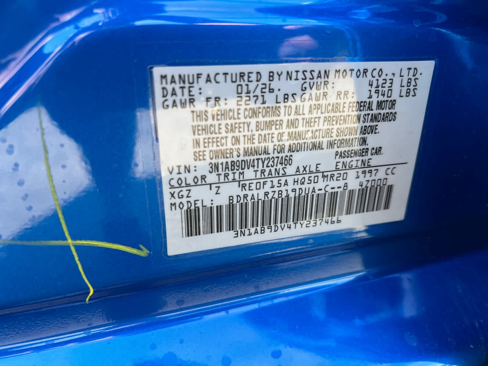 2026 Nissan Sentra SR