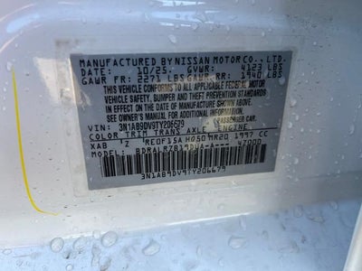 2026 Nissan Sentra SR