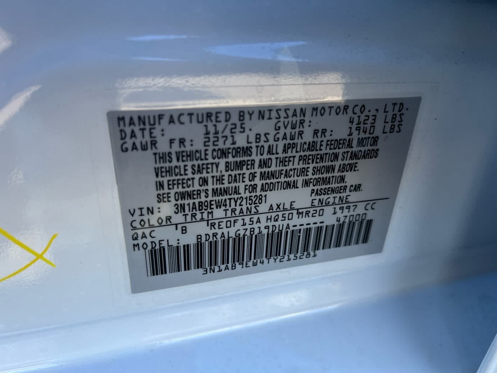 2026 Nissan Sentra SL