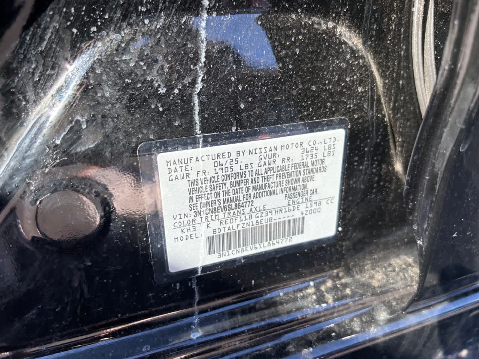 2025 Nissan Versa SV CVT