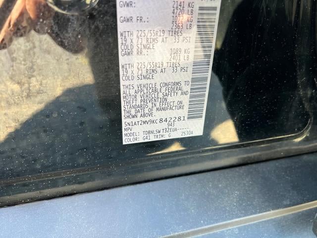 2019 Nissan Rogue AWD SL