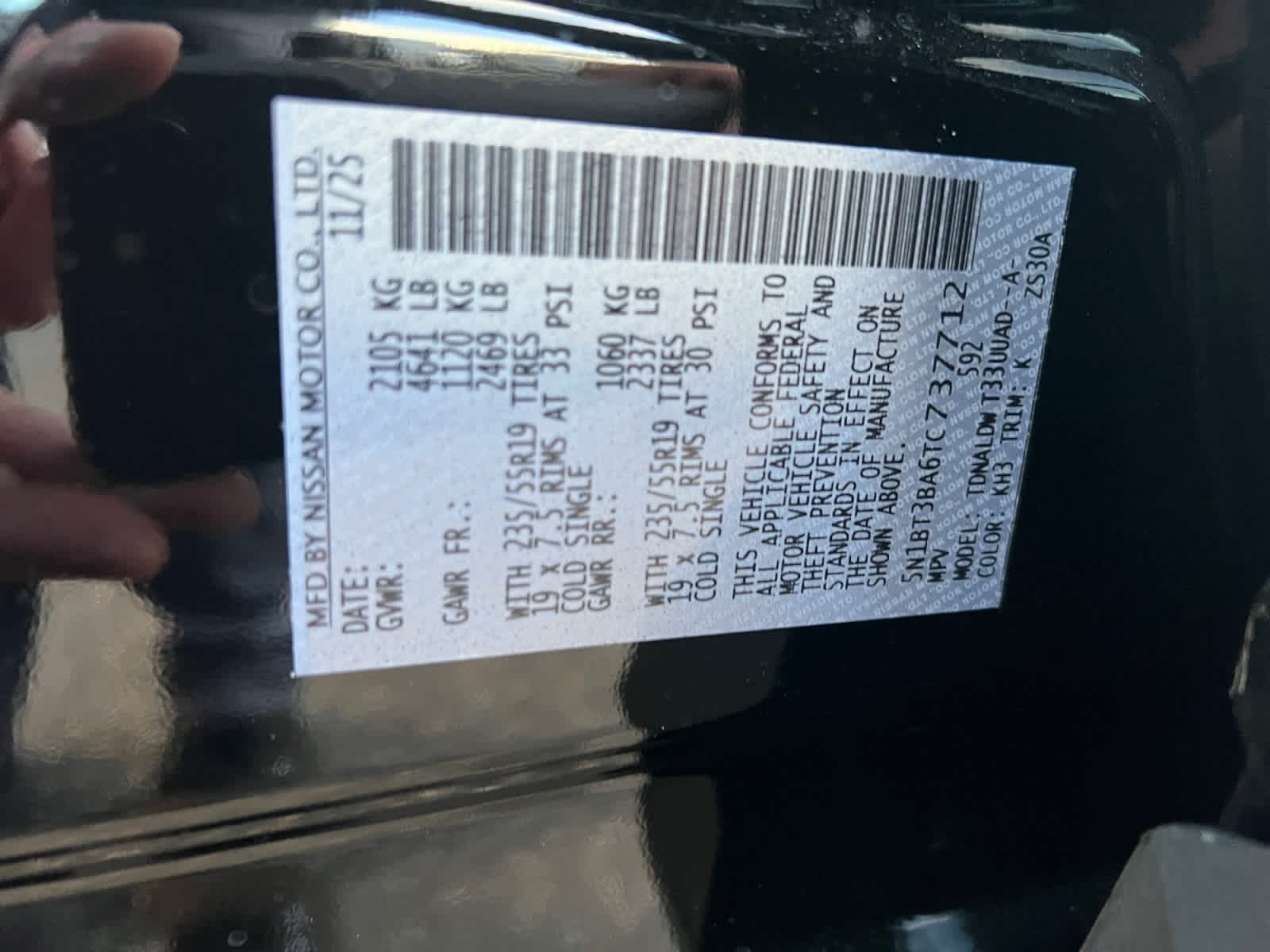 2026 Nissan Rogue 2026.5 FWD Dark Armor