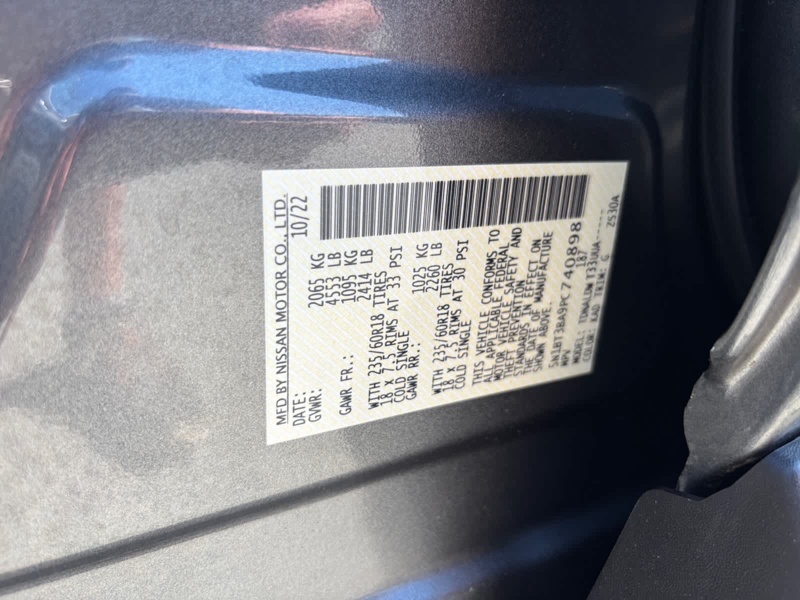 2023 Nissan Rogue SV