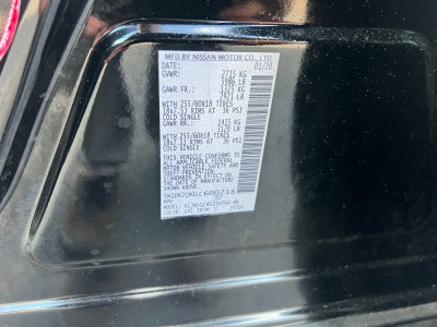 2020 Nissan Pathfinder 4x4 SL