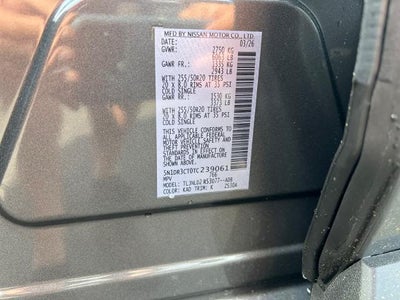 2026 Nissan Pathfinder SL