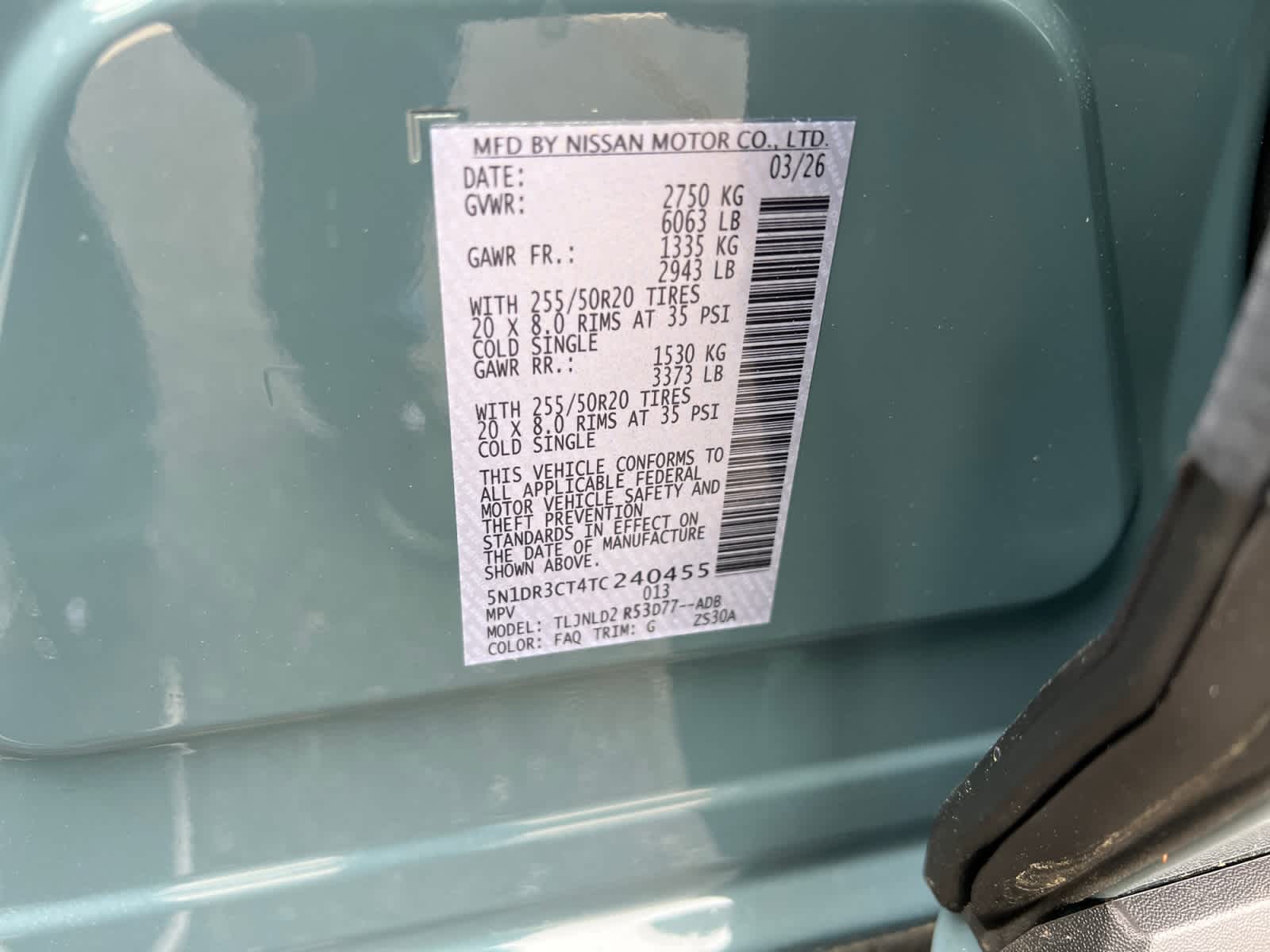 2026 Nissan Pathfinder SL