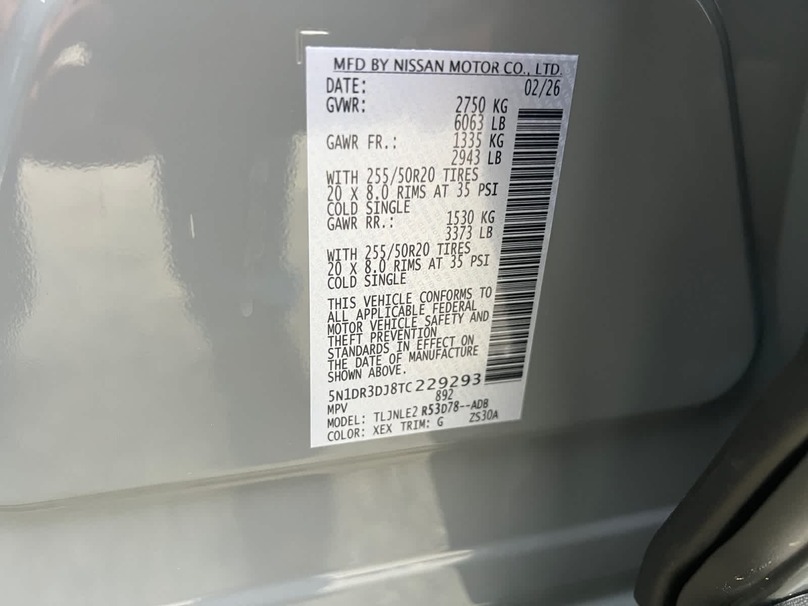 2026 Nissan Pathfinder Platinum