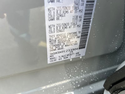 2026 Nissan Pathfinder Platinum