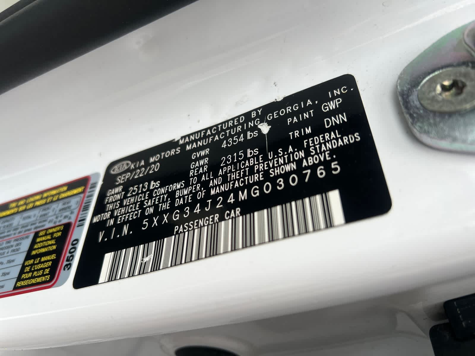 2021 Kia K5 EX Auto FWD