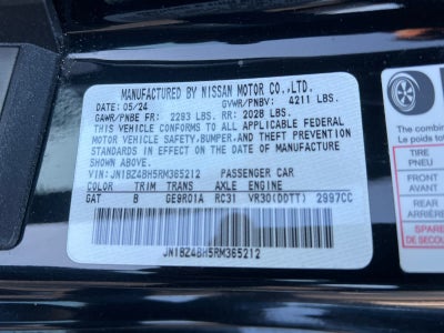 2024 Nissan Z Performance Auto