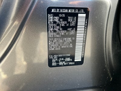 2026 Nissan Armada SL