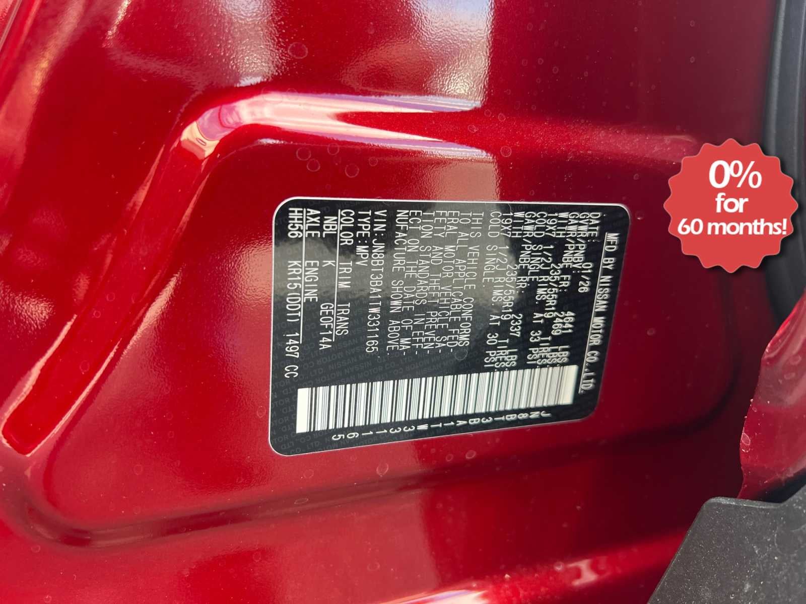 2026 Nissan Rogue Dark Armor™