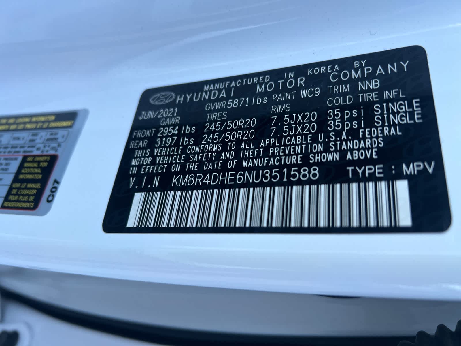 2022 Hyundai PALISADE SEL AWD