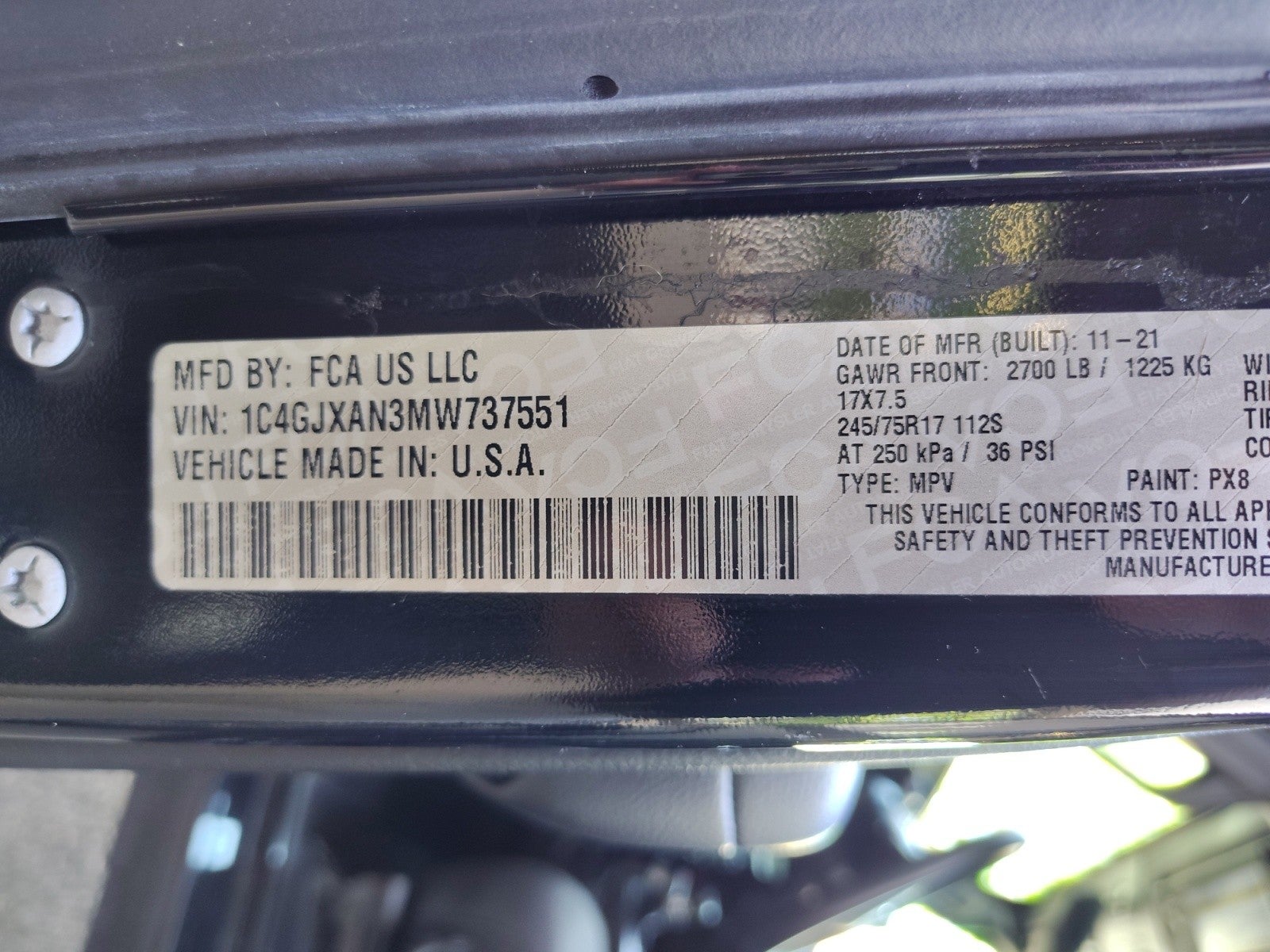 2021 Jeep Wrangler Sport 4x4