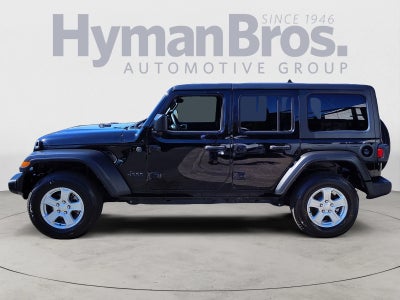 2022 Jeep Wrangler Unlimited Sport S 4x4 | Tech, Hardtop, Manual