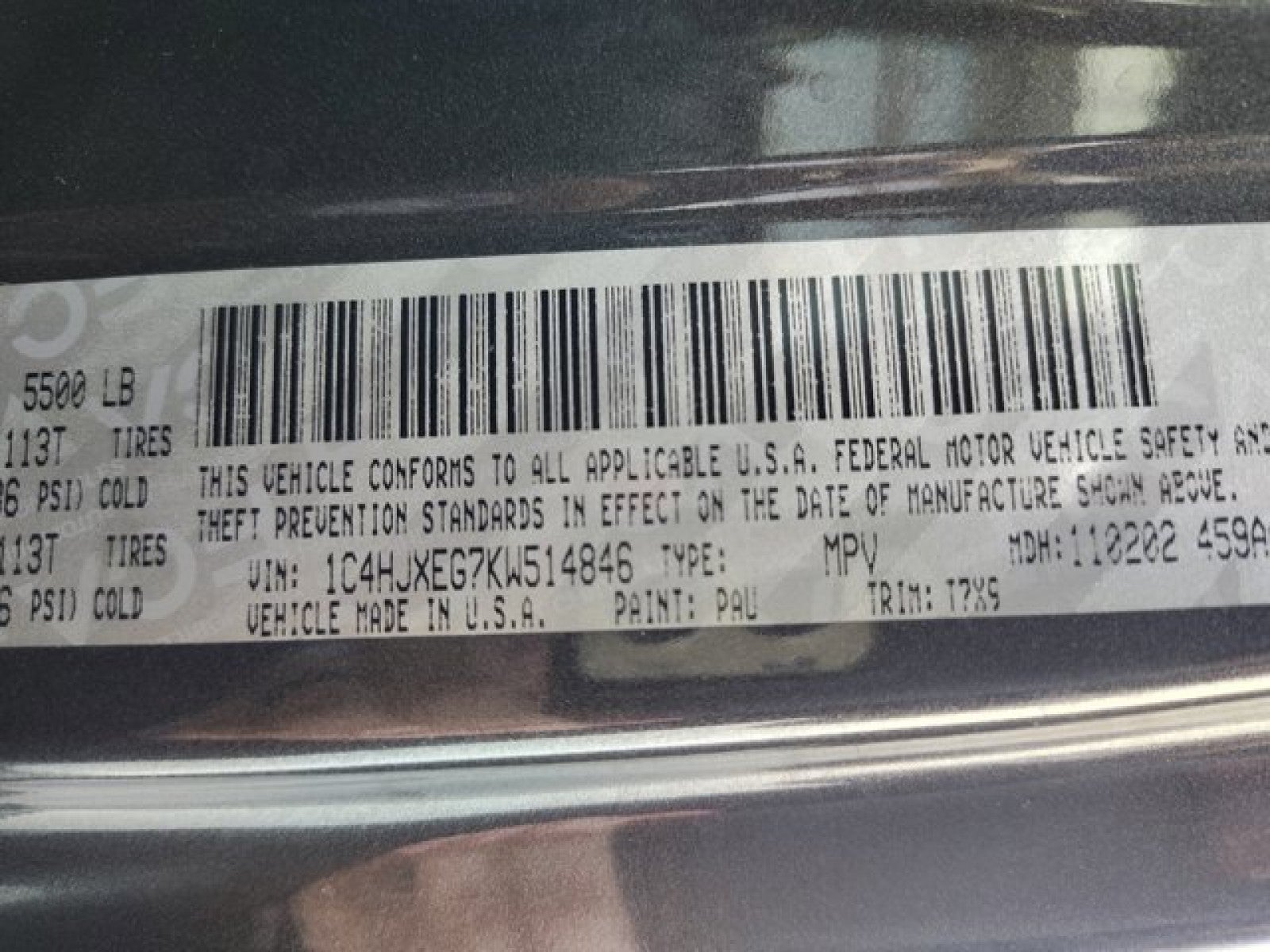 2019 Jeep Wrangler Unlimited Sahara