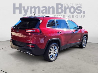 2015 Jeep Cherokee Limited 4WD, Pano, Nav