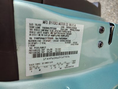 2002 Ford Thunderbird Premium