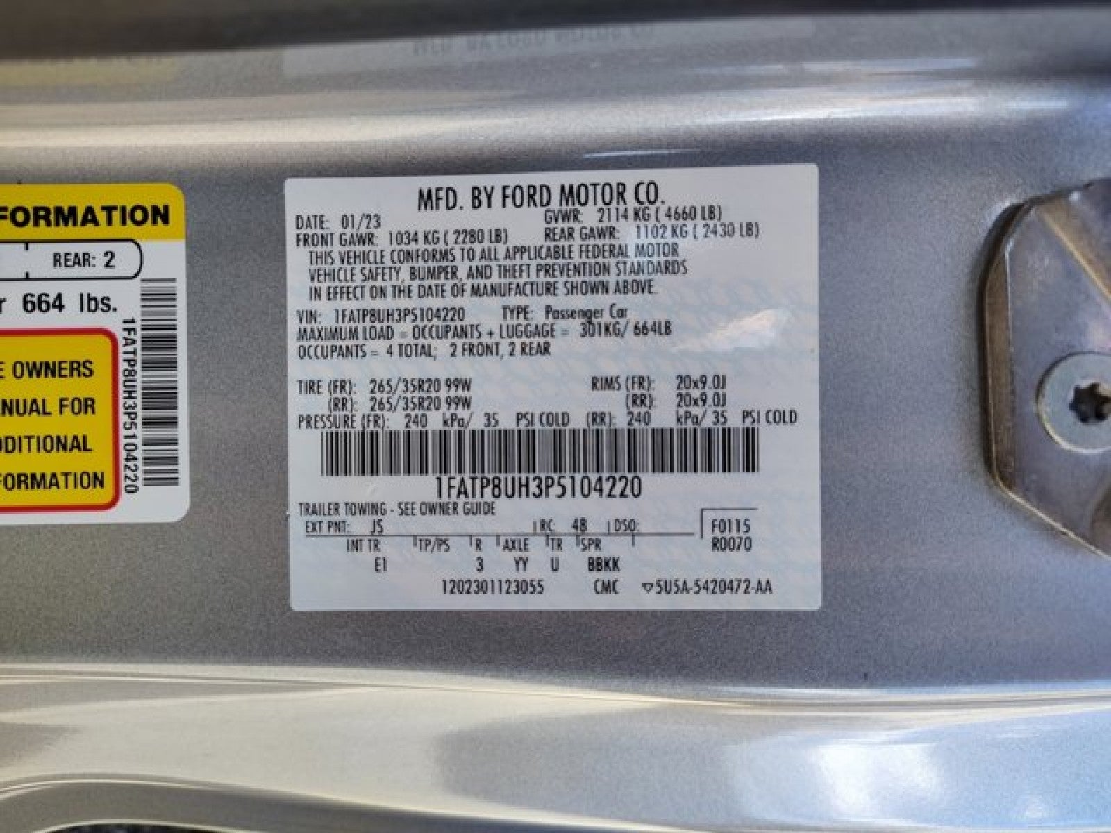 2023 Ford Mustang EcoBoost Premium