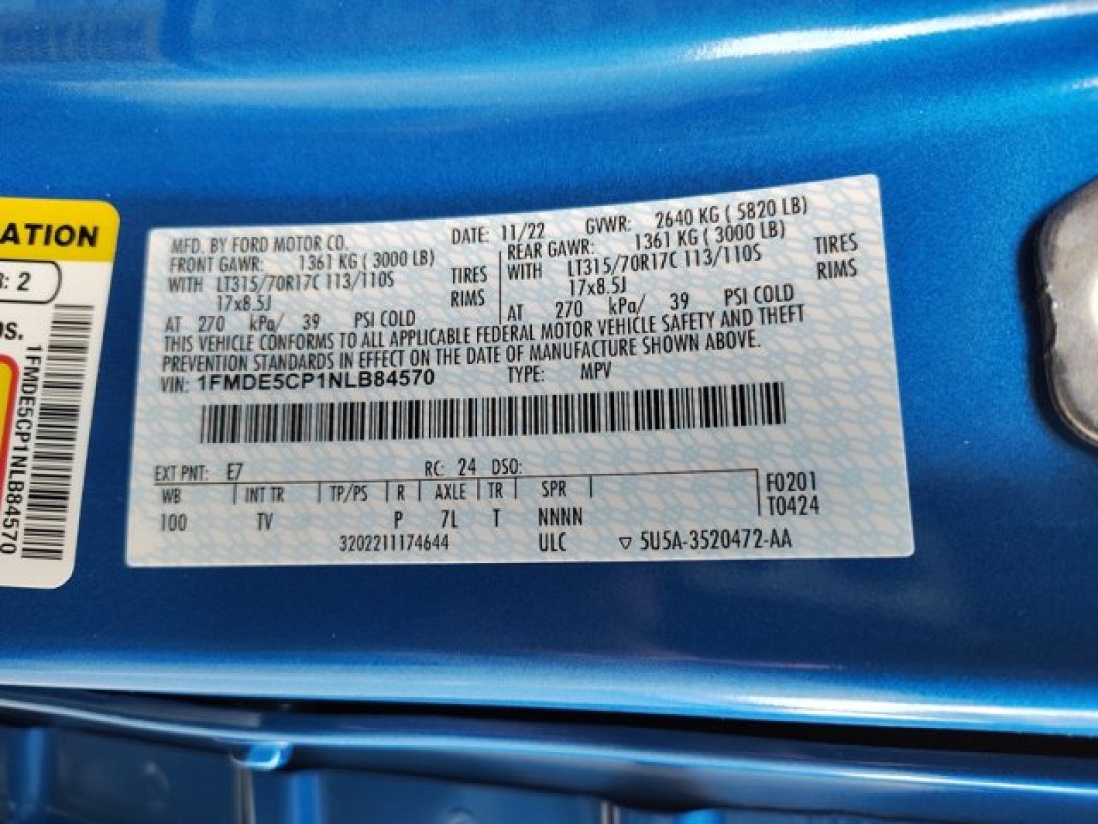 2022 Ford Bronco Wildtrak Advanced | High Lux Package, Adaptive Cruise