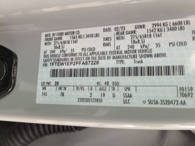 2023 Ford F-150 XLT 4WD SuperCrew