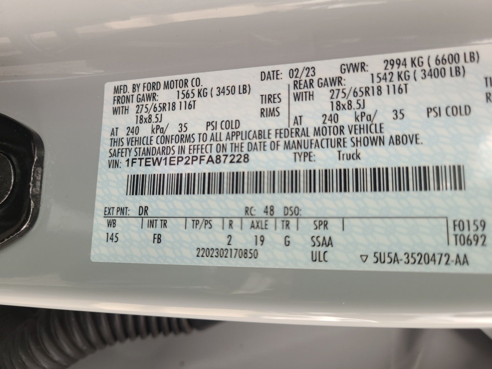 2023 Ford F-150 XLT 4WD SuperCrew