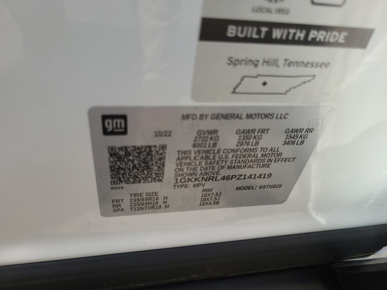 2023 GMC Acadia SLE AWD