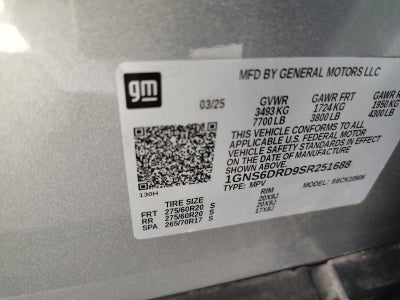 2025 Chevrolet Suburban Z71 4WD