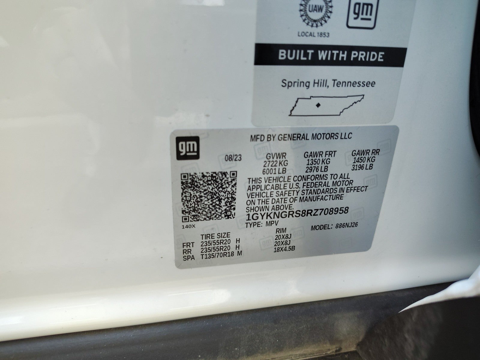 2024 Cadillac XT5 AWD Sport