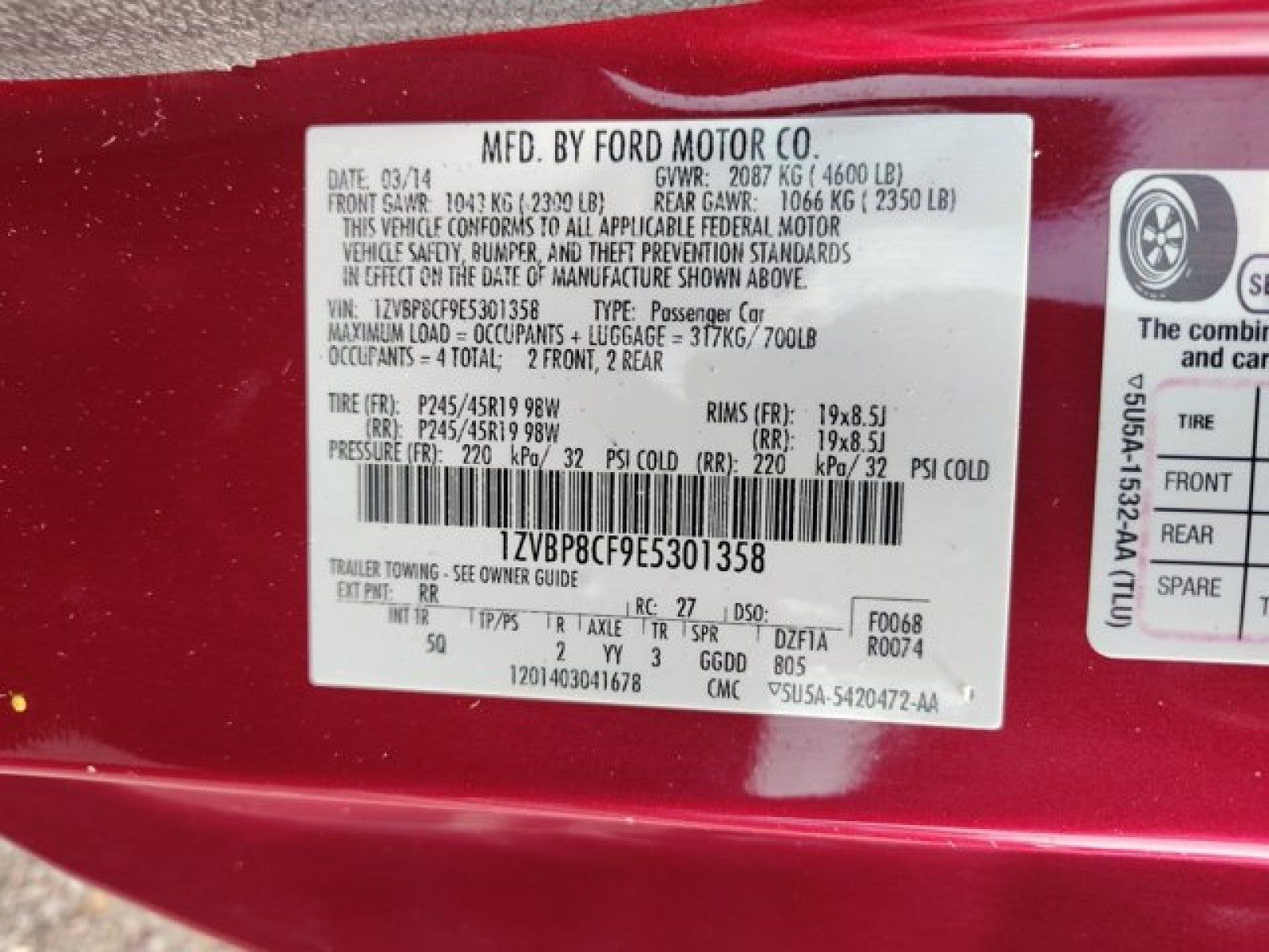 2014 Ford Mustang GT Premium