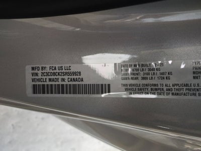 2025 Dodge Charger Daytona R/T AWD | Sun/Sound, Blacktop