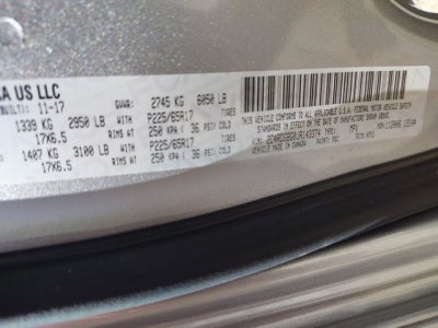 2018 Dodge Grand Caravan SE