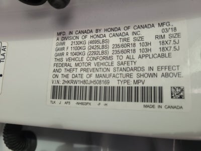 2018 Honda CR-V EX-L