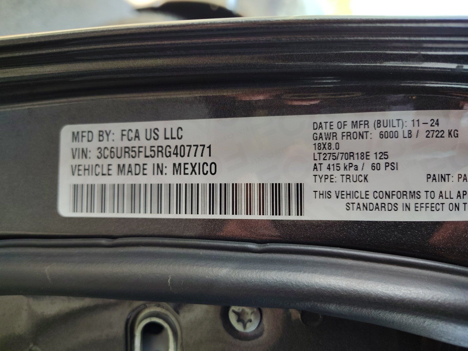 2024 RAM 2500 Laramie 4x4 Crew Cab | Diesel