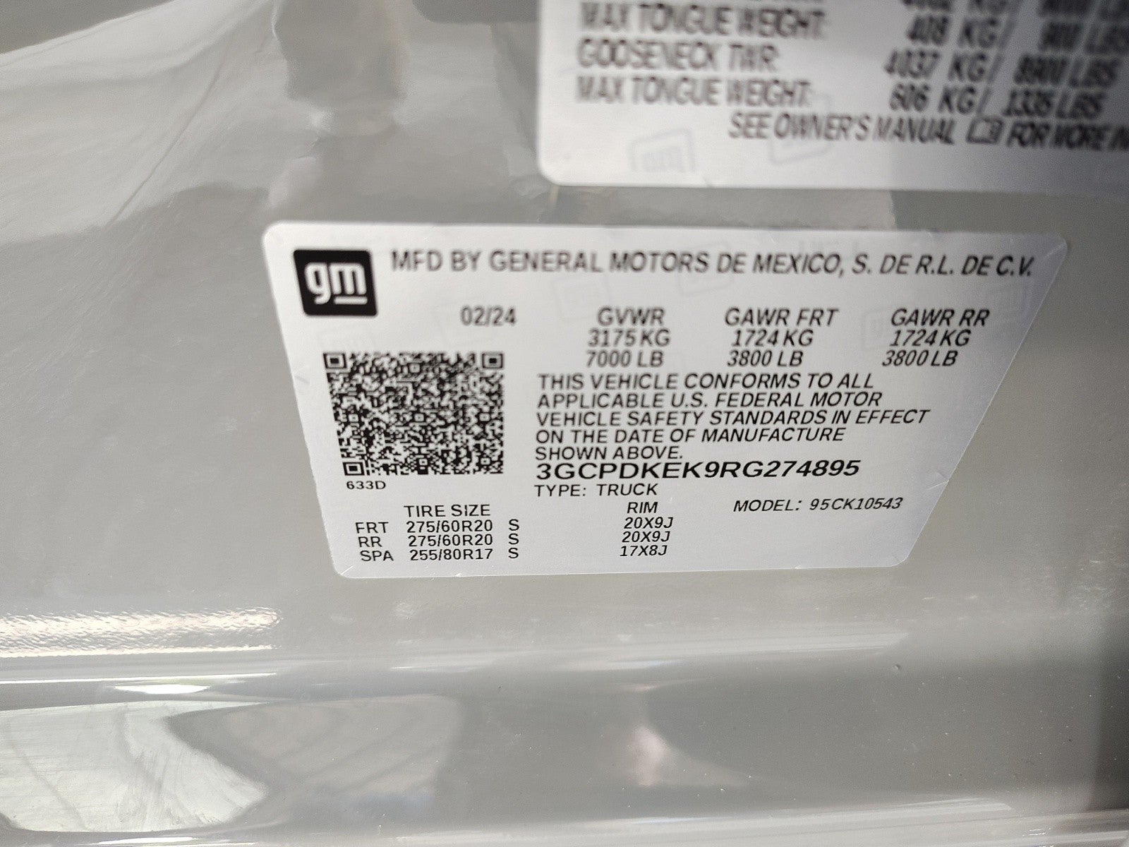 2024 Chevrolet Silverado 1500 LT 4WD Crew Cab LT | 20 Wheels