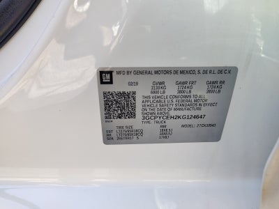 2019 Chevrolet Silverado 1500 Custom Trail Boss